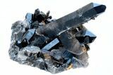 Natural Smoky Quartz Crystal Cluster - Point!!! #78115-2